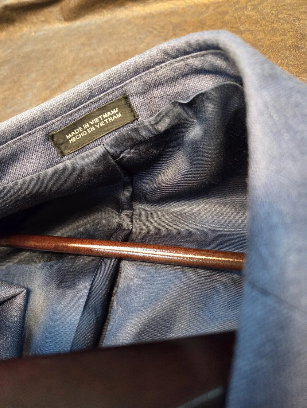 Navy Blue Mens Sport Jacket